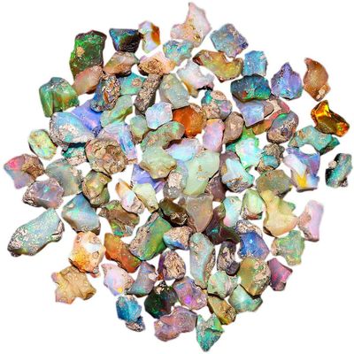 Duggu Ultra Fire Opal Rough Gemstone, Raw Crystals Gemstone, Ethiopian Opal Rock, Jewelry Making Supplies, Chakra Healing, Energy Stone, Reiki, Yoga, Meditation, Art-Crafts-DIY Stone, 50 carats