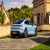 Iconic Arts Laminated 42x24 Poster: Porsche taycan 4s 2021 3 4k 5k hd Cars HD view 1