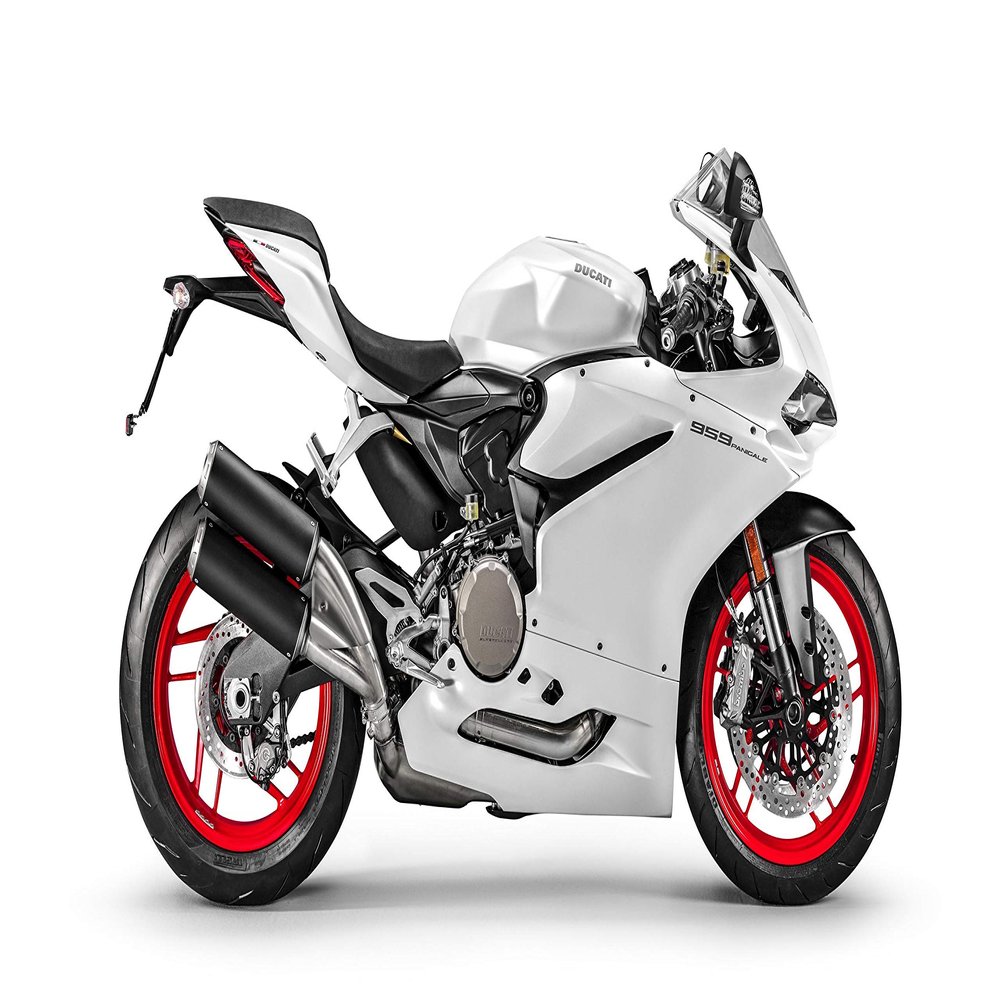 Iconic Arts Laminated 42x24 Poster: Ducati 959 Panigale 4k HD