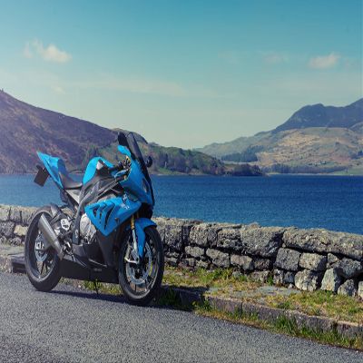 Iconic Arts Laminated 42x24 Poster: 2018 BMW s1000rr Sports Bike 4k HD