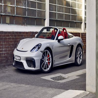 Iconic Arts Laminated 42x24 Poster: Porsche 718 Spyder 2020 4k 5k hd 2 HD