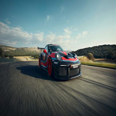 Iconic Arts Laminated 42x24 Poster: Porsche 911 gt2 rs clubsport 4k HD