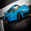 Iconic Arts Laminated 42x24 Poster: Porsche 718 Cayman gt4 2020 hd Cars 2 HD view 1
