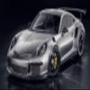 Iconic Arts Laminated 42x24 Poster: Porsche 911 gt3 rs CGI HD view 1