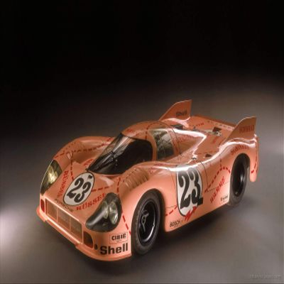 Iconic Arts Laminated 42x24 Poster: Porsche 917 Greatest Racing car in History Wide
