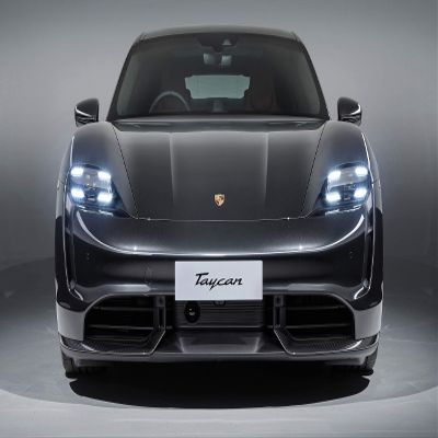 Iconic Arts Laminated 42x24 Poster: Porsche taycan Turbo s 2020 4k 8k hd 2 HD