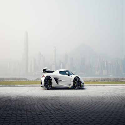 Iconic Arts Laminated 42x24 Poster: 2019 Koenigsegg jesko Prototype HD