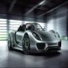Iconic Arts Laminated 42x24 Poster: 2011 Porsche 918 Spyder Wide view 1