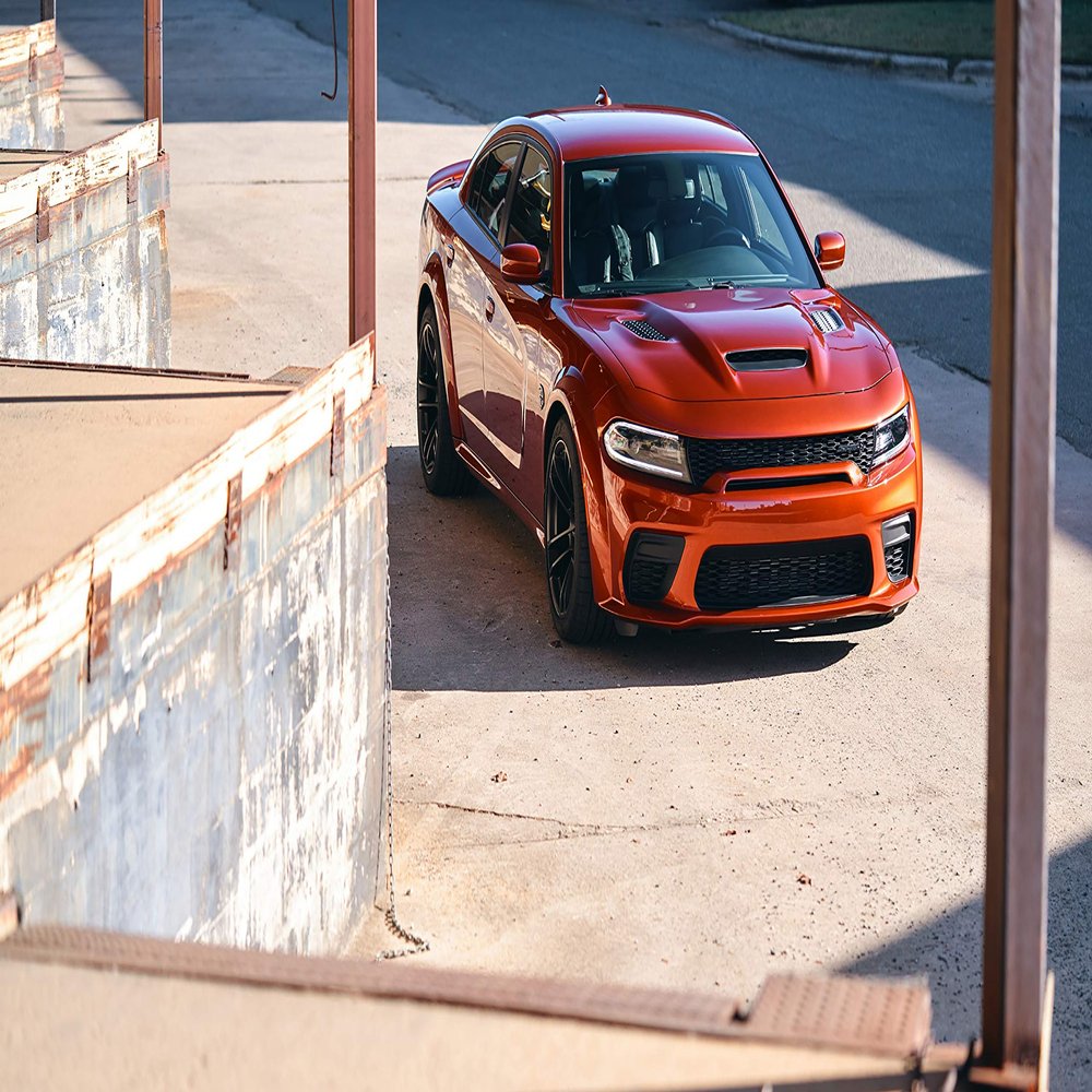 Iconic Arts Laminated 42x24 Poster: 2021 Dodge Charger SRT Hellcat Redeye 4k hd Cars HD