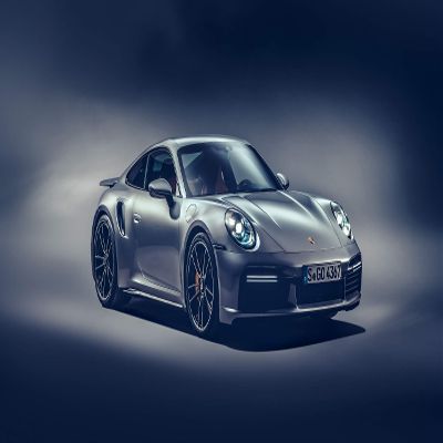 Iconic Arts Laminated 42x24 Poster: Porsche 911 Turbo s 2020 5k 2 HD