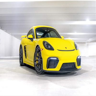 Iconic Arts Laminated 42x24 Poster: 2020 Porsche 718 Cayman gt4 4k hd HD