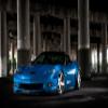 Iconic Arts Laminated 42x24 Poster: Chevrolet Corvette c6 zr1 car Wide view 1