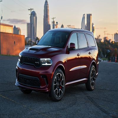 Iconic Arts Laminated 42x24 Poster: 2021 Dodge Durango SRT Hellcat 4k hd Cars HD