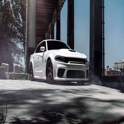 Iconic Arts Laminated 42x24 Poster: Dodge Hellcat widebody 2 hd Cars HD