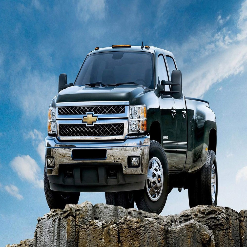 Iconic Arts Laminated 42x24 Poster: Chevrolet Green takuache Truck hd Cars HD