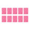 10 PCS Flower Wall Panel 24" x 16" Artificial Flowers Wall Decoration Decorative Hydrangea Flower Panels Walls for Home Party Wedding Christmas Festival Photo Backgdrop Decor (10 PCS, Pink) view 1