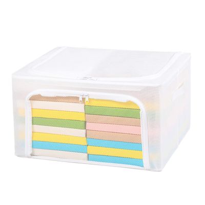 Astro 822-31 Storage Case for Clothes, White, Non-Woven Fabric, Wired, Simple, Stackable, Handle Included