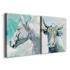 Renditions Gallery Happy Trails Wall Art, Premium Gallery Wrapped Canvas Decor, Ready to Hang, 16 in H x 16 in W, Made in America Print view 2