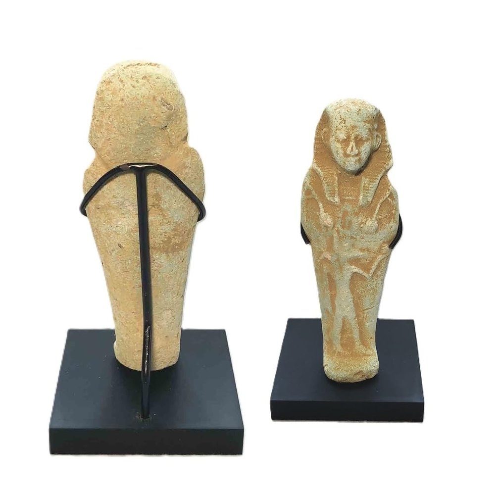 Clearco Artifact Display Stand, for Ushabtis, Figurines, Pre Columbian, Egyptian, Roman, Greek statues or figures, Megalodon shark tooth, Dolls, Arrowheads and other artifacts. 5" HIGH