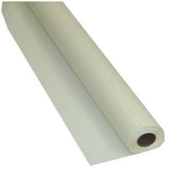 013011 40 in. x 100 ft. Plastic Table Roll, Ivory