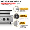 ALDKitchen Corn Dog Waffle Maker for Commercial Use | 6 Hotdog Waffles on a Stick | Stainless Steel | 110V (6 Hot Dogs) view 4