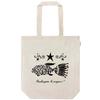 PRAIRIE DOG () Large alphabet fish Tote Bag, Organic Cotton, Lightweight, Eco Bag, Washable, Gift view 1
