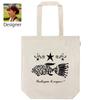PRAIRIE DOG () Large alphabet fish Tote Bag, Organic Cotton, Lightweight, Eco Bag, Washable, Gift view 2
