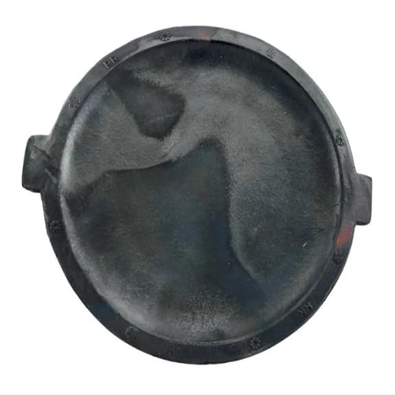 BSD Organics Mud/Clay Thava/mittee ka tava/arcilla tawa/Kaima tava/Black Tawa (Black)