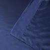 7PCS Best Satin Duvet Cover Set-1Duvet Cover,1Fitted Sheet 14'',1Flat Sheet,2Pillowshams,2Pillowcases 600 TC Soft Satin Bedding Set Solid Colors Pattern King/Navy Blue Duvet Cover Set view 3