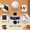 Dyna-Living Chocolate Melting Pot Chocolate Melter Pot 40W Chocolate Warmer for Melting Chocolate, Chocolate Tempering Machine for Home, Electric Chocolate Fountain Machine for Chocolate Melts view 4