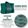 AirBedz by Pittman Outdoors - Lite Full Size Short Truck Bed Air Mattress, Green - 6-6.5' Long, with Portable DC Air Pump view 3
