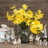 Artificial and Dried Flower Chrysanthemum Artificial Small Daisy Cosmos Artificial Fower Bud Flower Small Wild Chrysanthemum Fake Flower - ( Color: Purple ) view 3