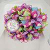 Easter Themed Mesh Wreath view 1