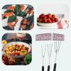 10Pcs Chocolate Dipping Tool Candy Dipping Forks Fondue Forks Chocolate Dipping Set Baking Supplies Cooking Decoration Spoon DIY Art, for Handmade Chocolates, Pralines and Truffles view 2