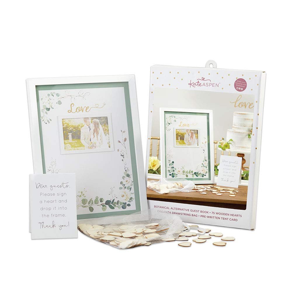 Kate Aspen Baby Shower Guest Book Alternative, One Size, Botanical Garden