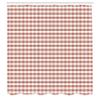 Ambesonne Checkered Shower Curtain, Monochrome Gingham Checks Classical Country Culture Old Fashioned Grid Design, Cloth Fabric Bathroom Decor Set with Hooks, 69" W x 70" L, Pale Rust view 2