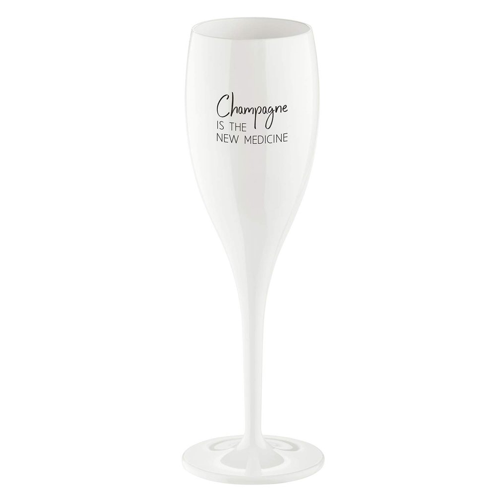 Koziol Superglas 100 ml with Cheers No. Print 1 Championne The New Medicine