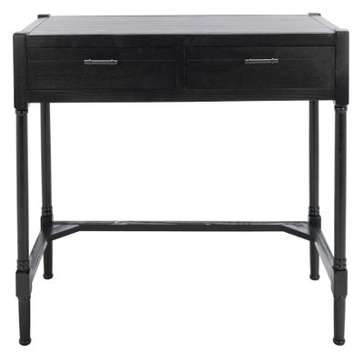 Safavieh Home Collection Filbert Black 2-Drawer Writing Desk DSK5701B