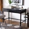 Safavieh Home Collection Filbert Black 2-Drawer Writing Desk DSK5701B view 2