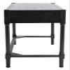 Safavieh Home Collection Filbert Black 2-Drawer Writing Desk DSK5701B view 4