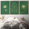 SIGNWIN 3 Piece Framed Canvas Wall Art Flower Canvas Prints Home Artwork Decoration for Living Room,Bedroom - 16"x24"x3 Panels view 2