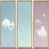 SIGNWIN 3 Piece Framed Canvas Wall Art Flower Canvas Prints Home Artwork Decoration for Living Room,Bedroom - 16"x24"x3 Panels view 1