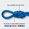Montauk Rope 1/2" (12mm) Solid Braid Polypro Derby Rope  Low Stretch Polypropylene Rope for Horse Halters, Leads, Crafts, Decorative Barriers and Outdoor Use  Floats- Hunter Green - 250 Feet view 2