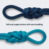 Montauk Rope 1/2" (12mm) Solid Braid Polypro Derby Rope  Low Stretch Polypropylene Rope for Horse Halters, Leads, Crafts, Decorative Barriers and Outdoor Use  Floats- Hunter Green - 250 Feet view 4