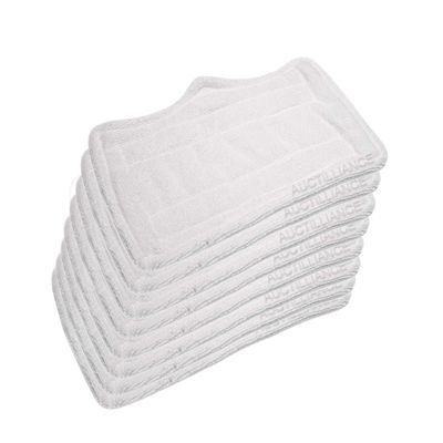 Hildbrandt Clean Co. 8 Steam Pocket Mop Pads Compatible Replacement Pad for Shark Mops S3101W, S3250, S3250W, S3250CW, S3251N, S3101POD, SP100Q, S3251, SE200, S3251WC, FS3101, S3251_N2A, S3101CO