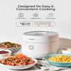 CUCKOO Micom Rice Cooker 6-Cup Uncooked / 12-Cup Cooked with Nonstick Inner Pot, Versatile Rice Maker with 9 Menu Options, Fuzzy Logic Technology, Auto Clean, Quick Rice Mode, White (CR-0675FW) view 2