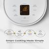 CUCKOO Micom Rice Cooker 6-Cup Uncooked / 12-Cup Cooked with Nonstick Inner Pot, Versatile Rice Maker with 9 Menu Options, Fuzzy Logic Technology, Auto Clean, Quick Rice Mode, White (CR-0675FW) view 4