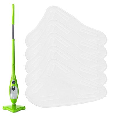 Replacement Microfiber Steam Mop Pads Compatible for H2O X5 Steam Mops x5