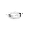 KOMONG Tempura Deep Frying Pot 3.4L, 304 Stainless Steel Deep Fryer pot with Fahrenheit Thermometer and Oil Draining Rack for Tempura chips, Fish, and Chicken view 4