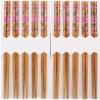 Golden Drops Pack Of 20 Pair Versatile Eating Utensil Bamboo Chopsticks Assorted Designs Chop Sticks view 1